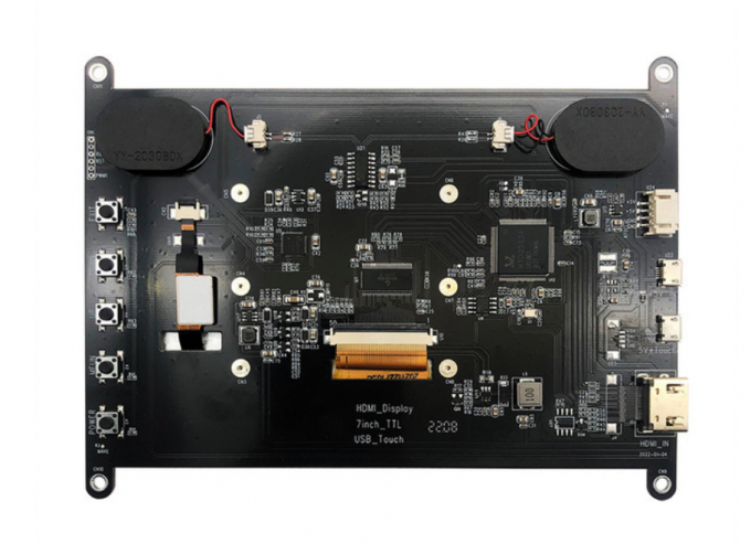 7-inch 800×480 CTP  capacitive touch screen HDMI display  compatible with Raspberry 